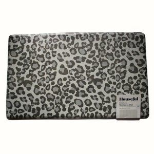 Cheetah Animal Prints Kitchen Wellness Mat New